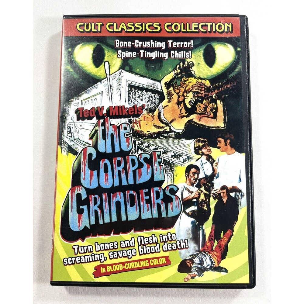 The Corpse Grinders 2007 DVD with Insert Tested